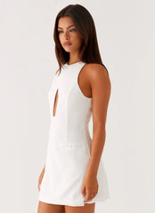 Stacy Mini Dress - White