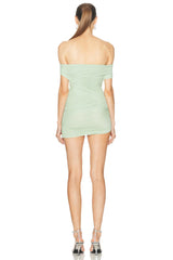 Deniz Mesh Mini Dress