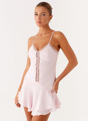 Roya Mini Dress - Pink