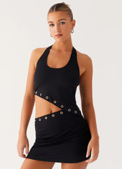 Riot Mini Dress - Black