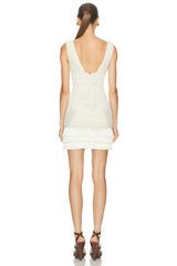 Radiant Fringe Mini Dress