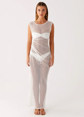 Maeva Maxi Dress - White