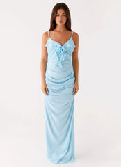 Jasmina Maxi Dress - Blue