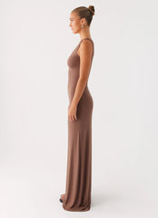 Dalla Maxi Dress - Dark Chocolate