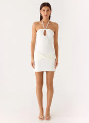 Sacred Mini Dress - White