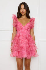 Chic Allure Mini Dress Pink
