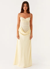 Romy Maxi Dress - Yellow