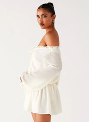 Astaria Mini Dress - Ivory