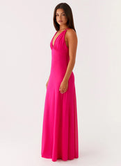Kacia Maxi Dress - Fuchsia