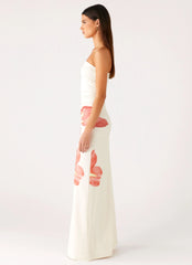 Bellanca Strapless Maxi Dress - Siena Floral