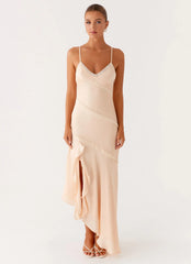 Solana Maxi Dress - Peach