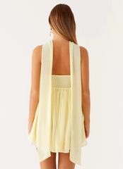 Saturn Mini Dress - Yellow