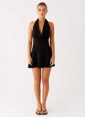 Feel Good Mini Dress - Black