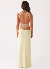 Prophecy Maxi Dress - Yellow