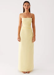 Selah Maxi Dress - Yellow