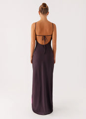 Griselda Maxi Dress - Dark Chocolate
