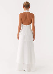 Turu Maxi Dress - White