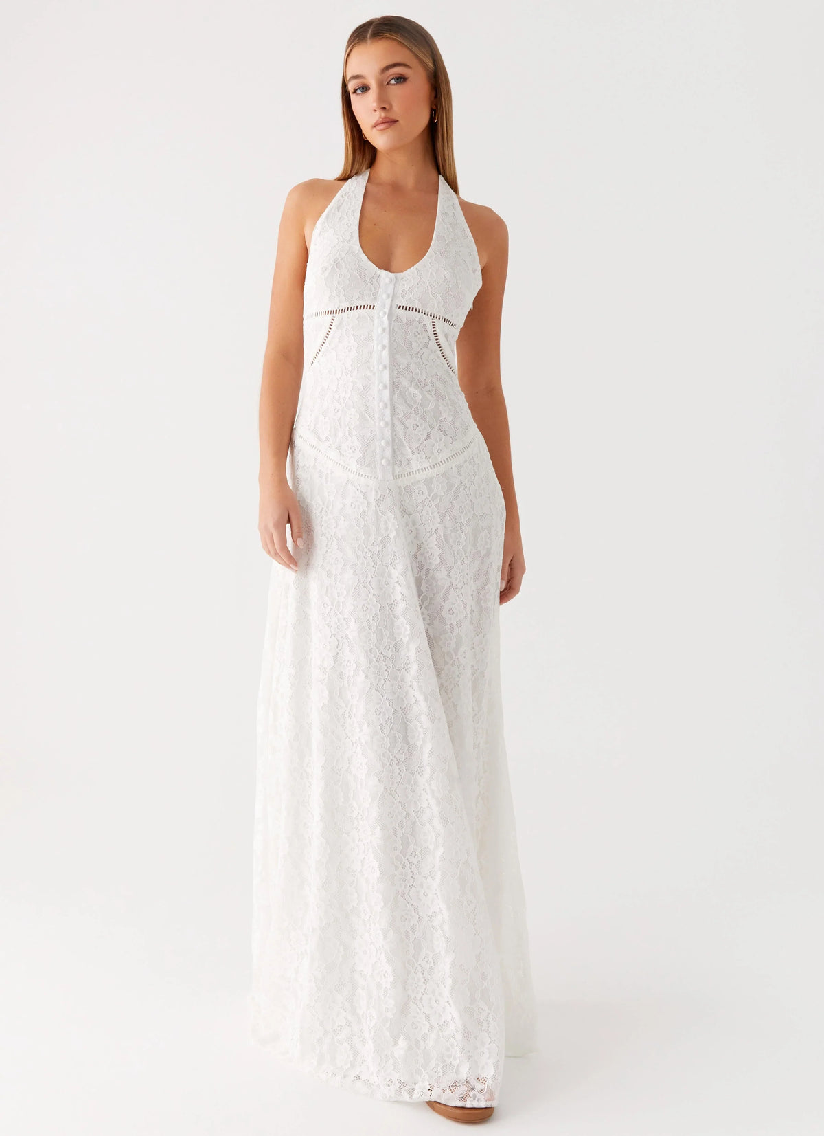 Ember Valley Maxi Dress - Ivory