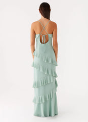 Country Club Maxi Dress - Sage