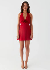Rich Love Mini Dress - Red