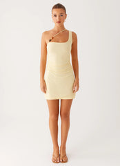 Elane Mini Dress - Yellow