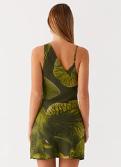 Kerry Mini Dress - Tropic Floral