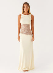 Lucinda Maxi Dress - Yellow