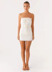 Alina Mini Dress - Ivory