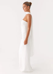 Libra Maxi Dress - White