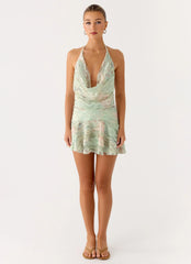 When I Move Mini Dress - Mystic Paisley