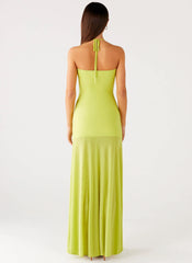 Claria Maxi Dress - Lime