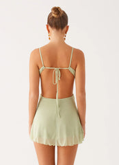 Darmi Mini Dress - Mint
