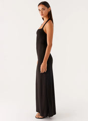 Selene Maxi Dress - Black