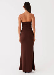 Rudy Maxi Dress - Brown