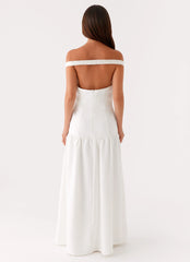 Basel Maxi Dress - White