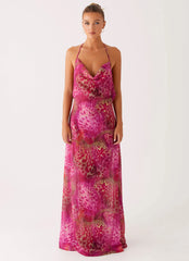 Fantasy Maxi Dress - Lavender Lagoon