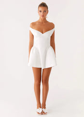 Cavella Mini Dress - White