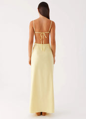 Selah Maxi Dress - Yellow