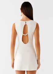 Shai Pearl Mini Dress - Ivory