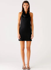 Iridessa Mini Dress - Black