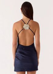 Rhia Mini Dress - Navy