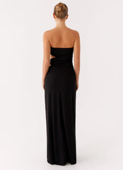 Anetta Maxi Dress - Black