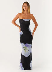 Jorja Maxi Dress - Flower Print