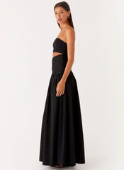 Lumen Maxi Dress - Black