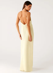 Oliana Maxi Dress - Yellow