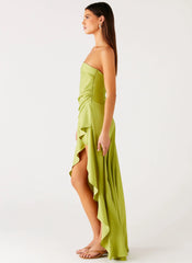Bodie Maxi Dress - Lime