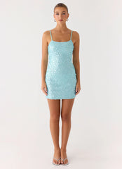 Danali Mini Dress - Blue