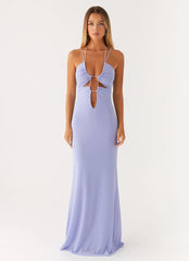 Roberta Maxi Dress - Heather Blue