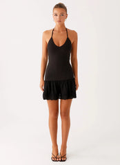 Amsterdam Mini Dress - Black