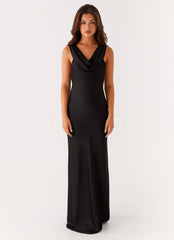 Arya Maxi Dress - Black